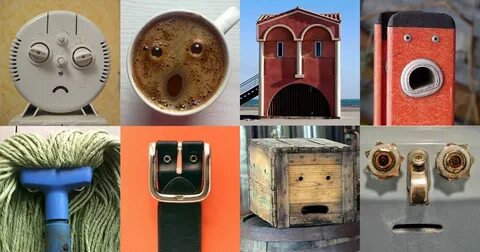 Лица в предметах