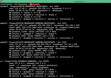 Ifconfig