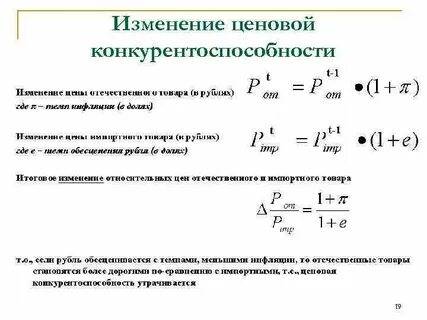 Изменения в ценообразовании