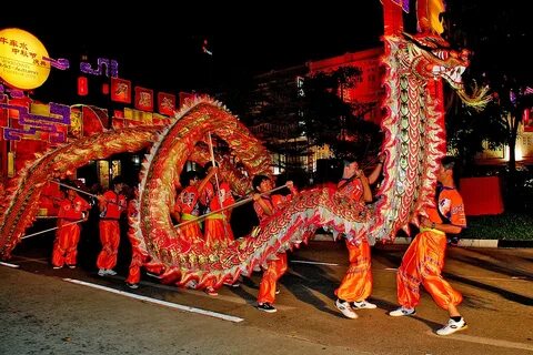 Dancing dragon