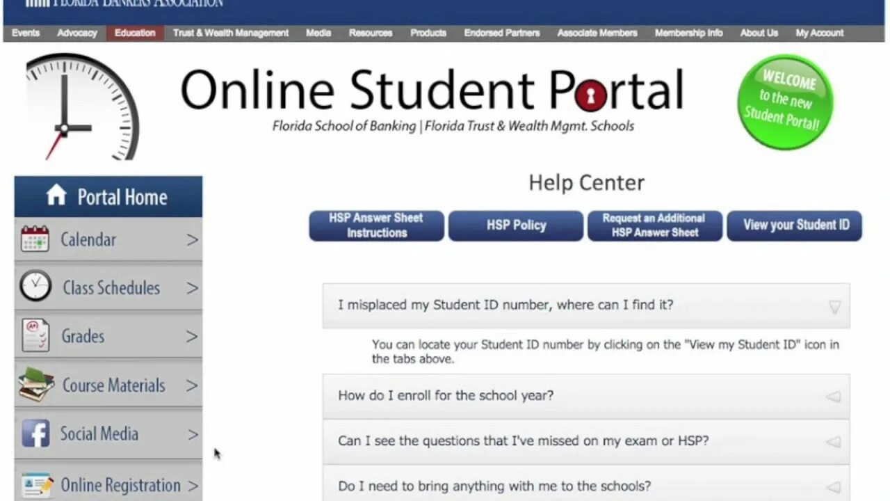 Student portal. Сервис «STUDENTSONLINE.