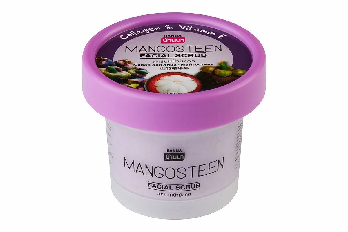 Скраб сайт. Banna скраб для лица с экстрактом мангостина / Mangosteen facial Scrub, 100 мл. Скраб для лица мангостин 100 мл.. Скраб для тела Banna манго 250 мл. Скраб для лица мангостин Тайланд.