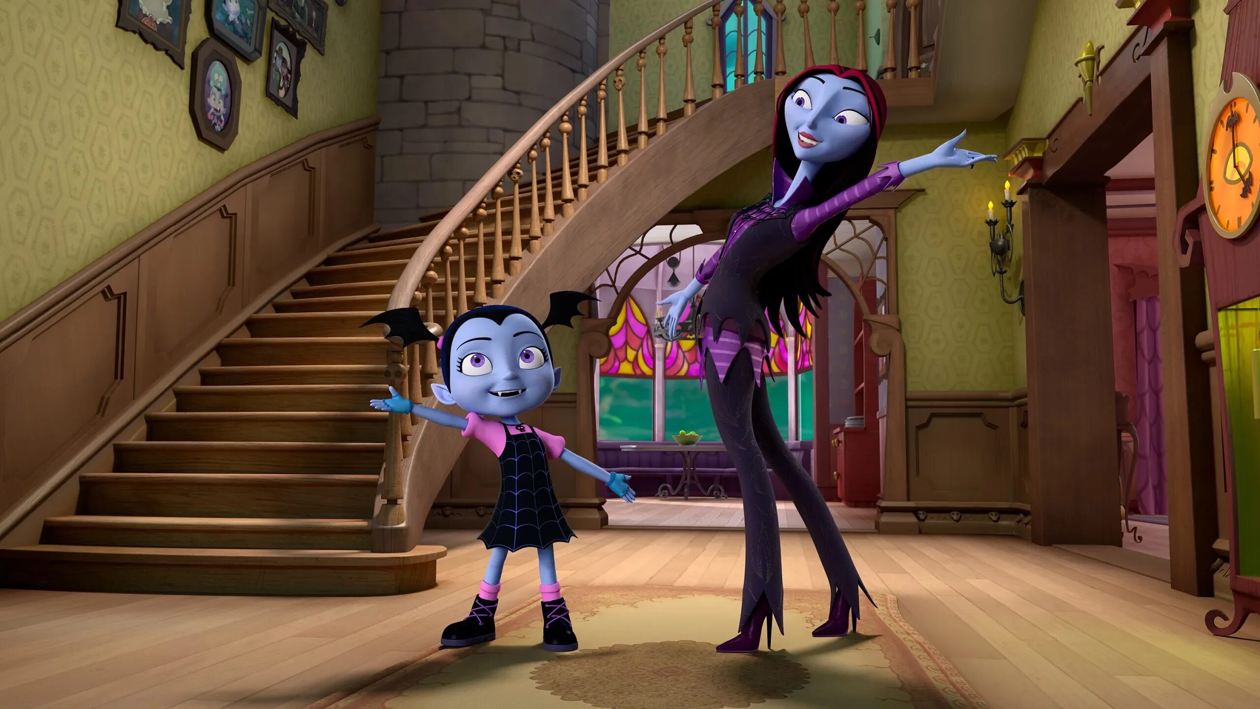 Включи whylovly. Вампирина Поппи. Вампирина деми. Вампирина Vampirina Disney.