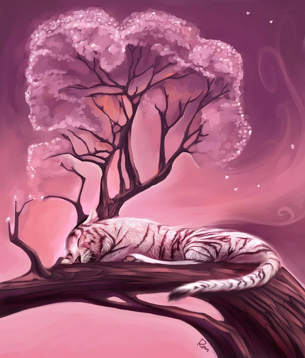 Как пробудить спящее дерево. Красивое дерево арт. Сказочное дерево. Сакура арт дерево. Красивые фантастические деревья.