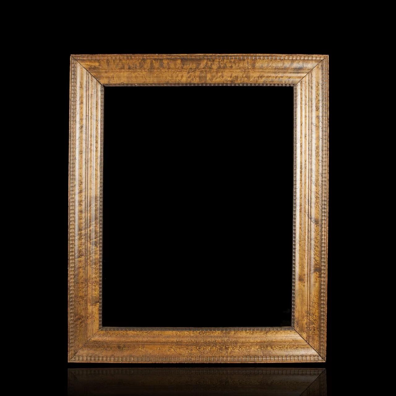 Black with frame
