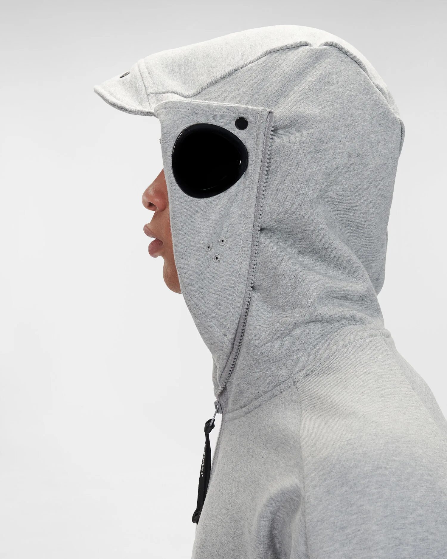 Diagonal raised fleece. C.p. company garment dyed goggle hoody. c.p. company diagonal raised fleece full zip goggle hooded. c.p. company goggle hoodie.