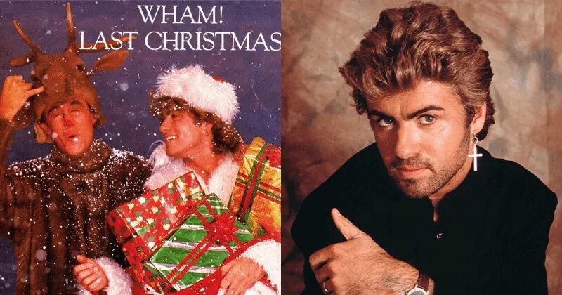 Группа Wham last Christmas. Ласт кристмас джордж