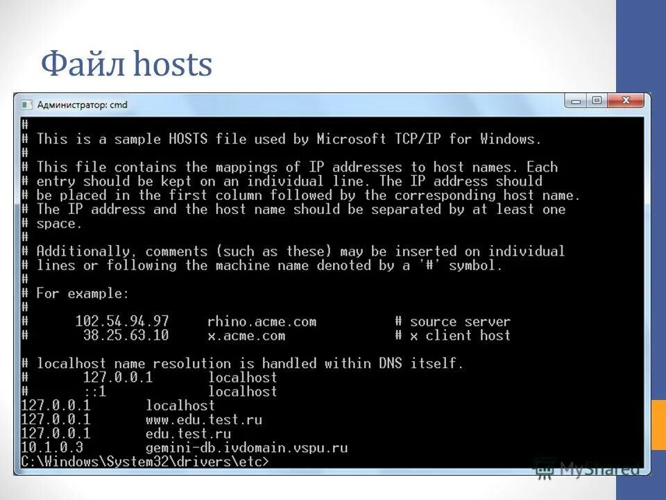 Записи hosts. Файл hosts Windows 10. Папка hosts в Windows 10. Localhost в Windows 10. Разрешение имен DNS В Windows hosts.