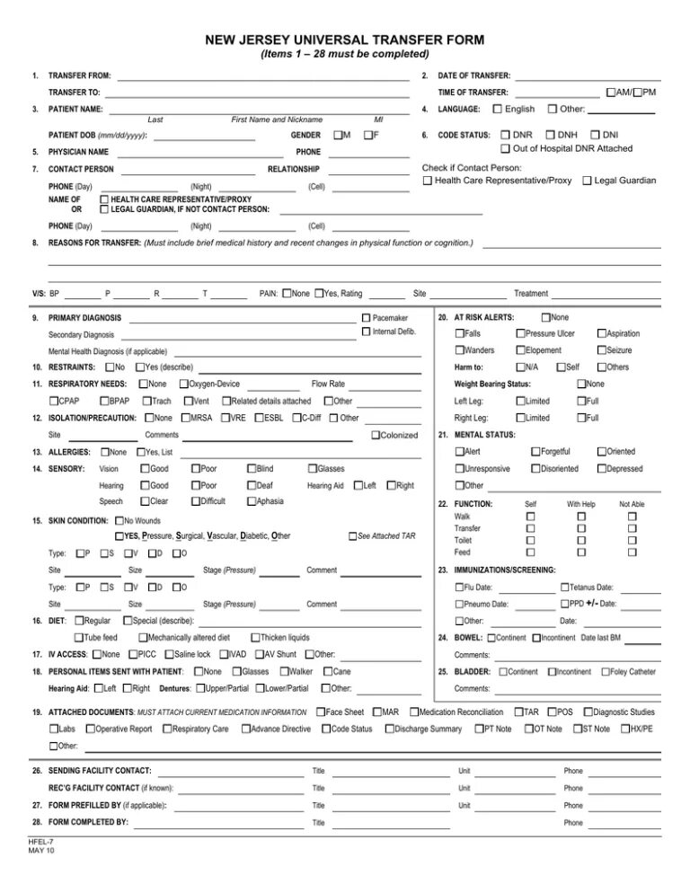 Transfer forms. Document transfer sheet. document transfer.