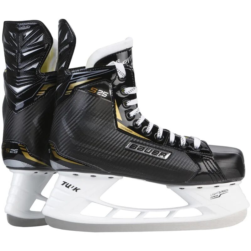 Коньки Bauer Supreme s160. Хоккейные коньки Bauer Supreme s25. Хоккейные коньки Bauer Supreme s160 le. Коньки Бауэр Суприм s25.