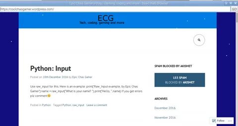 Python browser