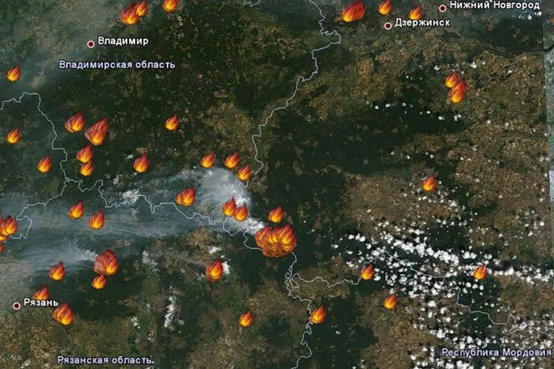 Лесные пожары в Нижегородской области 2010. Карта пожаров 2010 год Нижегородская область. Карта лесных пожаров Нижегородской области. Лесные пожары 2010 карта. Карта пожаров области