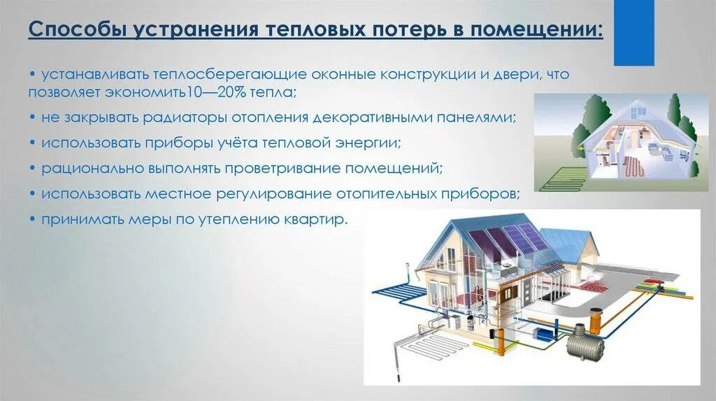 Различные способы уменьшения нагрева жилища летом. Способы устранения тепловых потерь в помещении. способыустронения тепловых потерь. способы избежания теплопотери. способы устранения тепловых потерь дома.