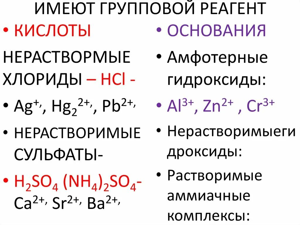 Реагент пример