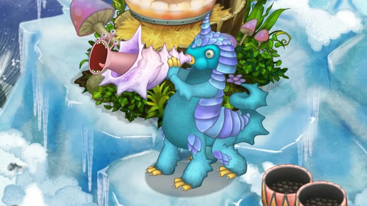My singing monsters cold. Стромбонин мсм. стромбонин my singing monsters. мои поющие монстры редкий стромбонин. остров холода монстры.