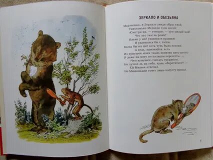 Мартышка увидя образ