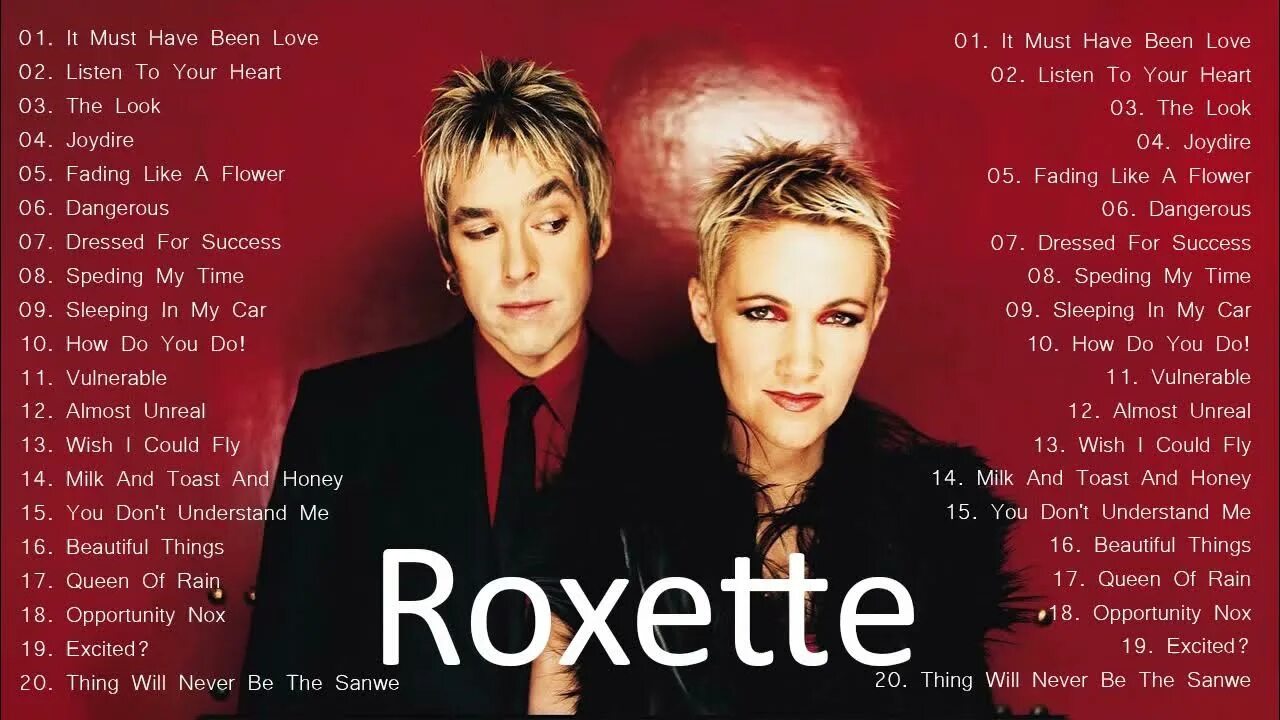 Roxette\1999 - Greatest Hits. Roxette albums. Roxette Milk+Toast+Honey. Roxette 90. Песни группы роксет слушать