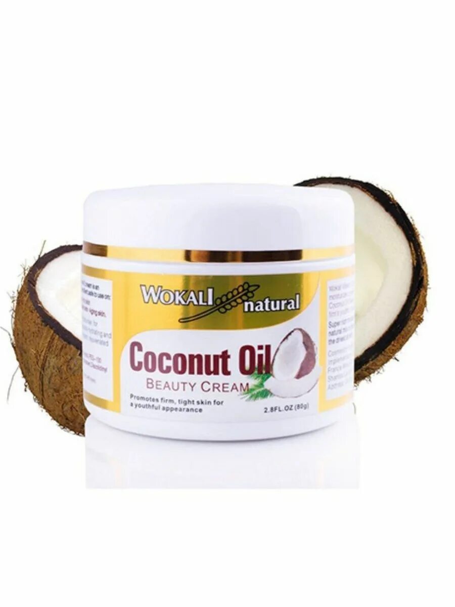 Natural coconut. Wokali крем для лица. Крем для лица увлажняющий кокосовый. Oil крем кокосовый. Coco Naut крем.