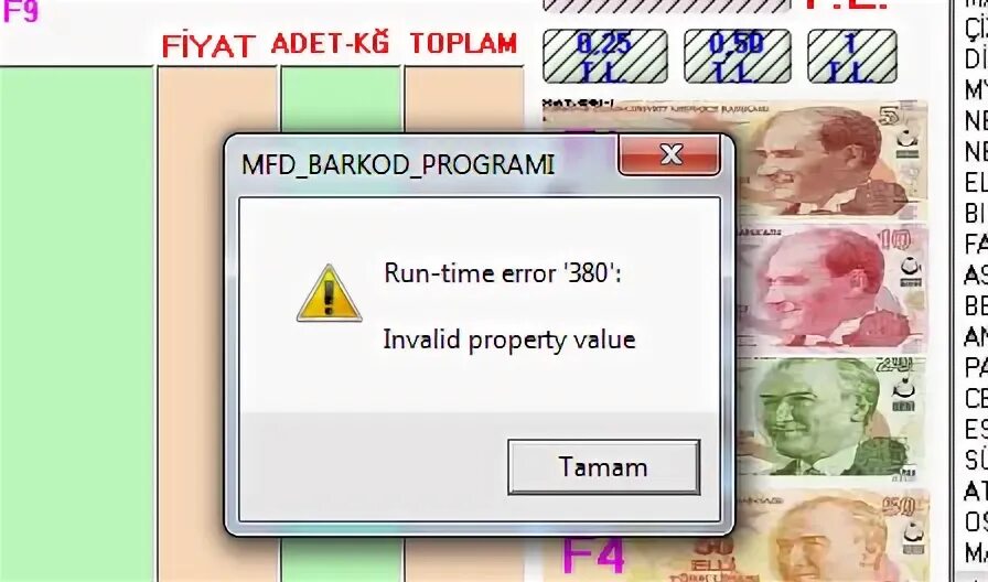 Invalid property name. Invalid property value.