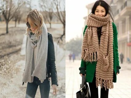 Какие шарфы сейчас в моде