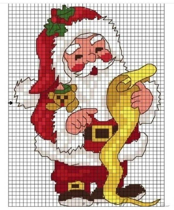 Новогодняя вышивка крестом. Вышивка крестом дед мороз. Вышивка деда мороза маленькая. Схема деда мороза. Новогодняя вышивка.