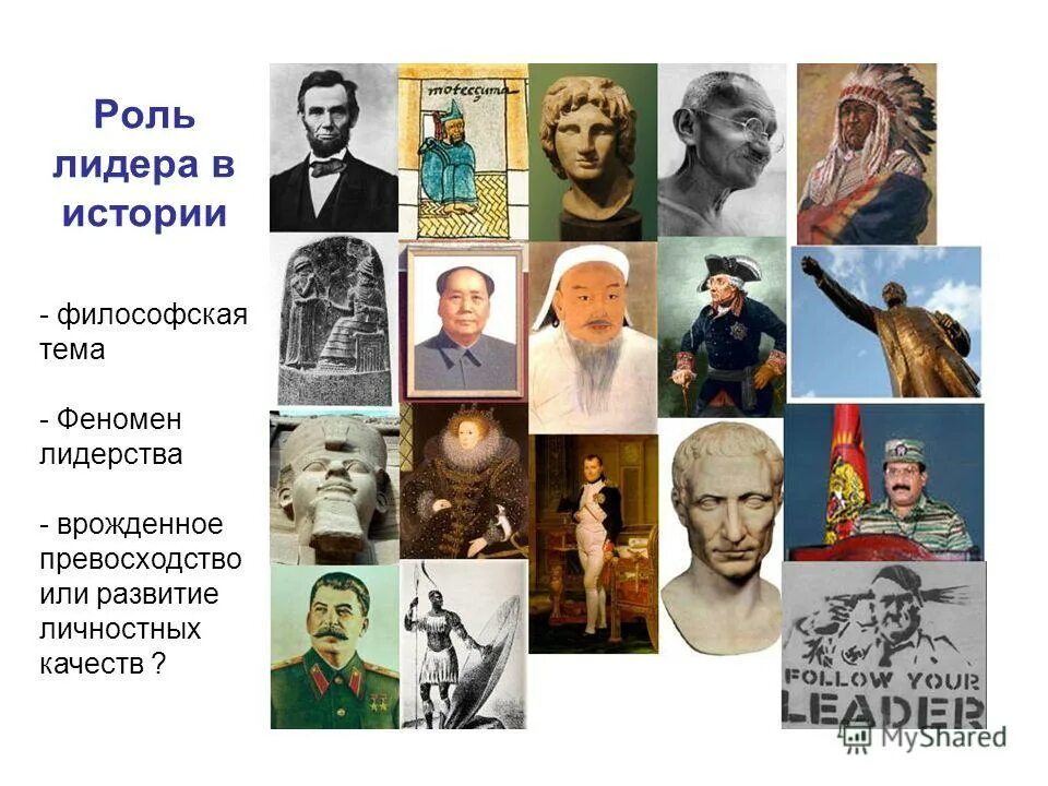 Известные лидеры в истории. Значение лидеров в истории. Политические лидеры примеры. Роль философия и личность. Лидер это кратко.