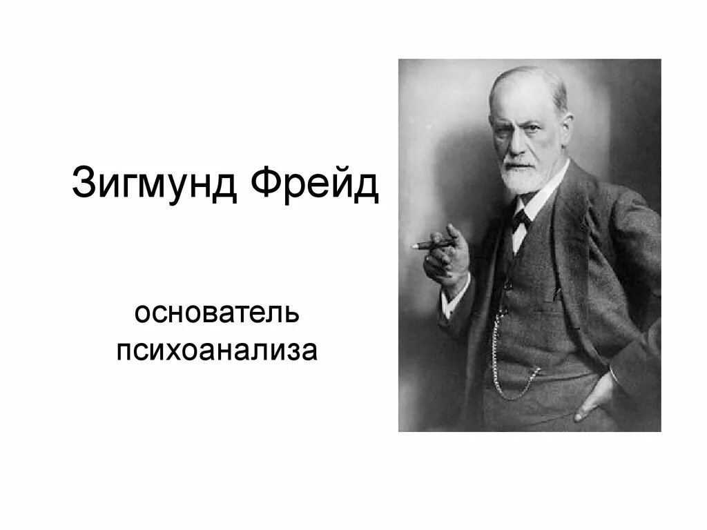 Фрейд - основоположник психоанализа. З. Фрейд – основоположник психоанализа;.