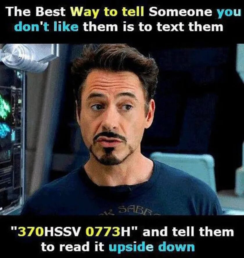 You can tell by the way