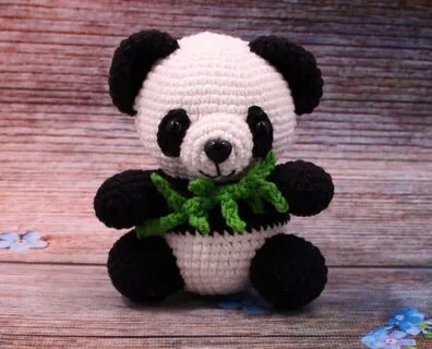 Описание вязания панды - Фото и картинки
