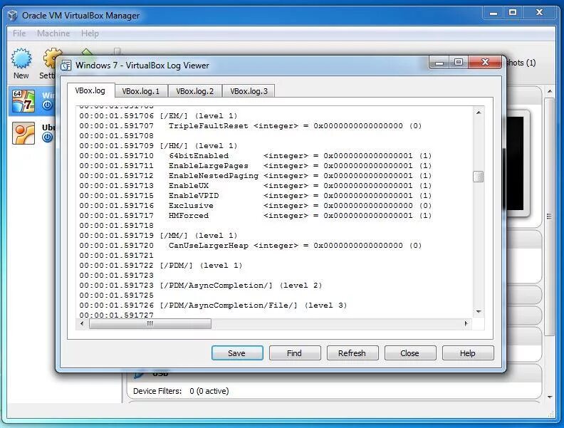 Oracle logging. Log viewer настройка Windows. Программа для просмотров ЛОГОВ машины. Oracle VIRTUALBOX screenshot. Oracle VIRTUALBOX узнать IP компьютера.