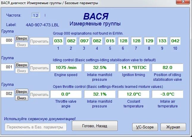 Группы ваг ком. VAG расшифровка. Измеряемые группы ваг ком. 4 Группа ваг ком. Группа 004 ваг ком.