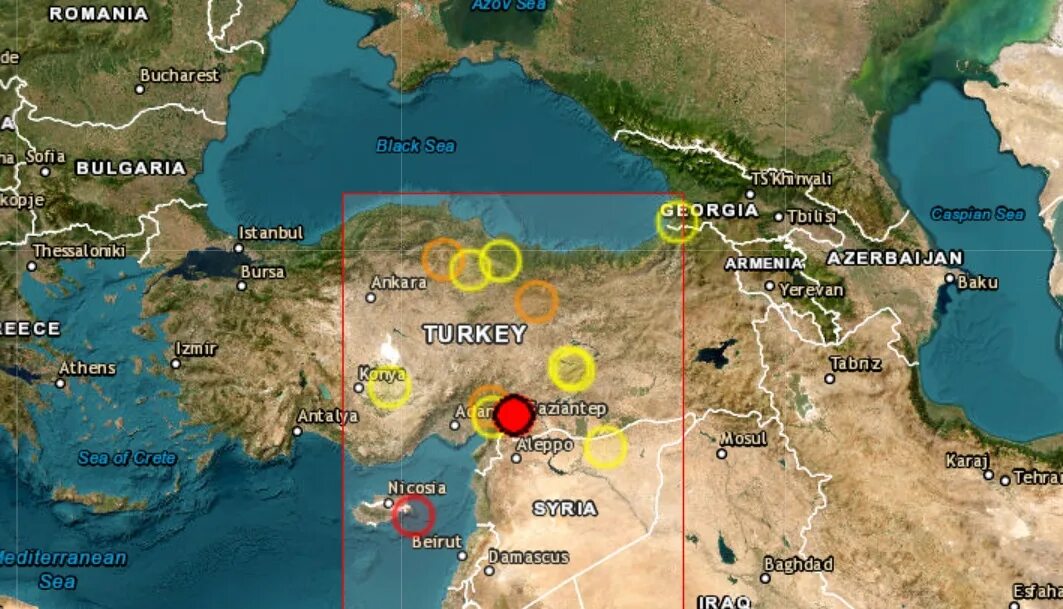 Границы землетрясения. Землетрясение в Турции 2023 на карте. Землетрясение в Турции и Сирии 2023 на карте. Газиантеп Турция землетрясение 2023. Эпицентр землетрясения в Турции 2023.