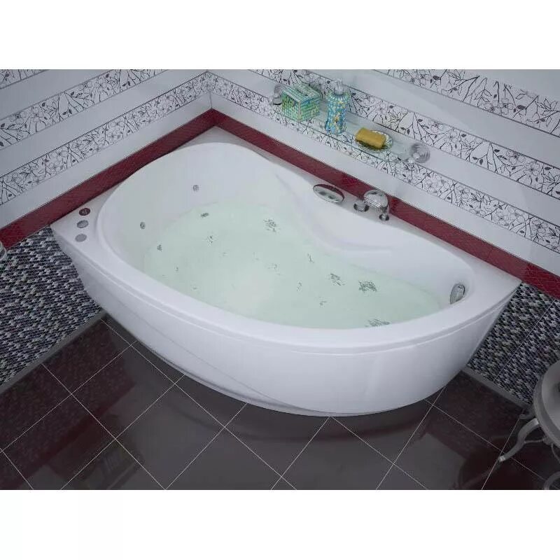 Акриловая ванна Aquanet Allento 170x100 L/R купить по цене 15880 руб в Набережны