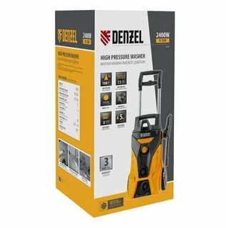 Мойка высокого давления denzel r 180