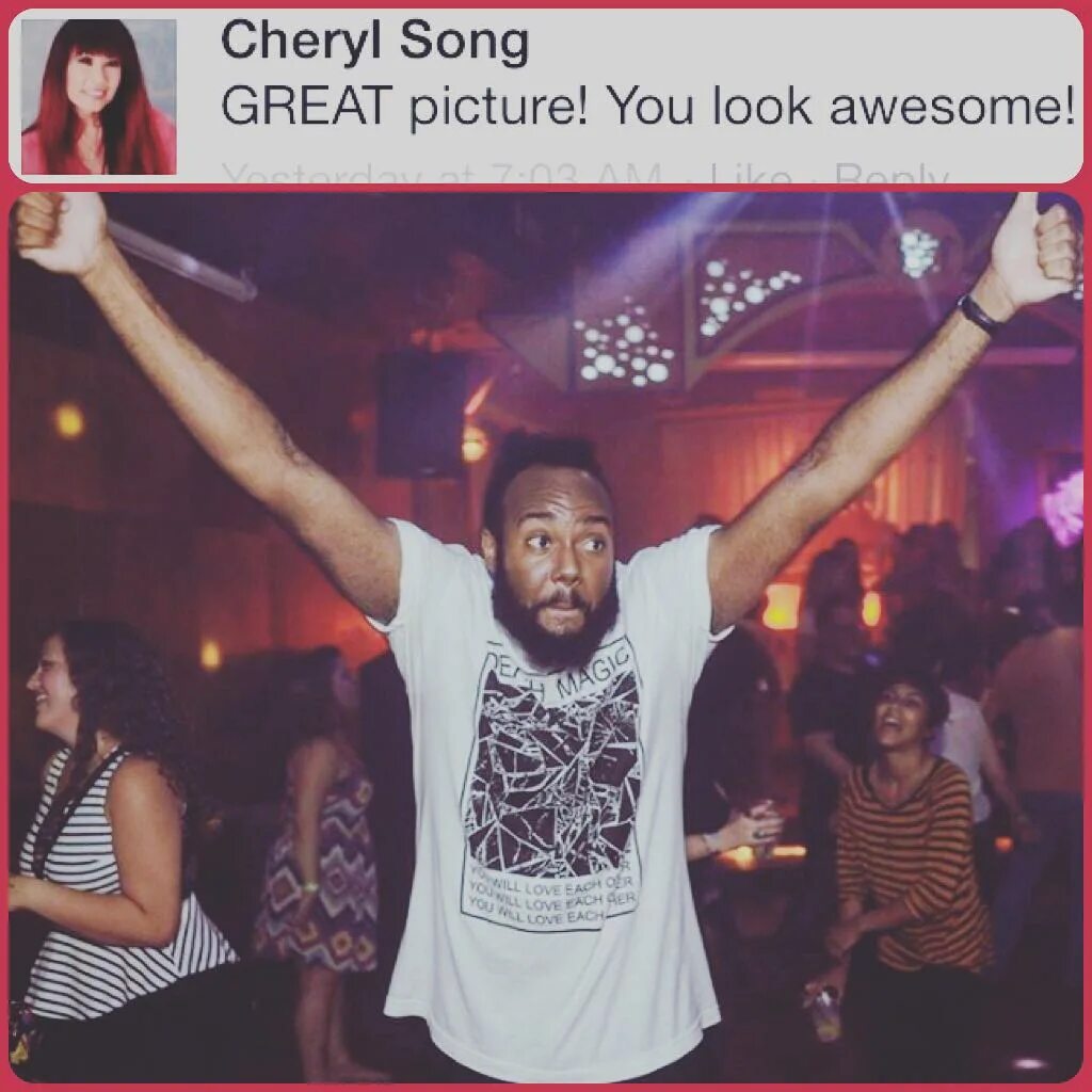 I look awesome. I look awesome