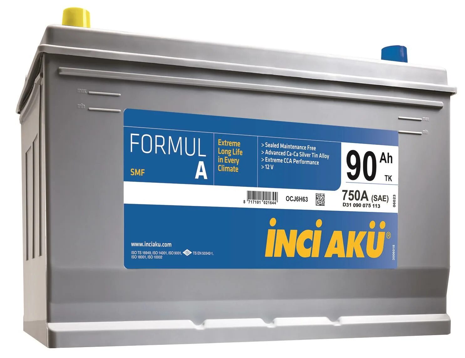 Аккумулятор inci aku formul. Аккумулятор inci aku formul a 100ah. акб inci aku asia formulа 6ст-60. inci aku asia nanogold start-stop efb 6ст- 65 (о.п.). inci aku asia formulа 6ст- 75.