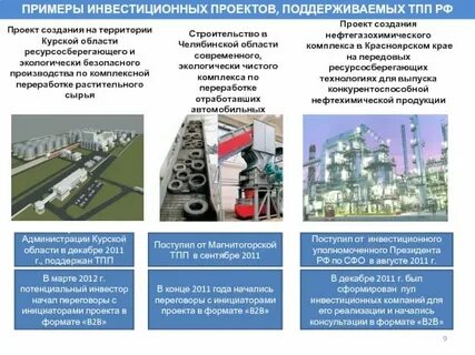 Примеры крупных проектов