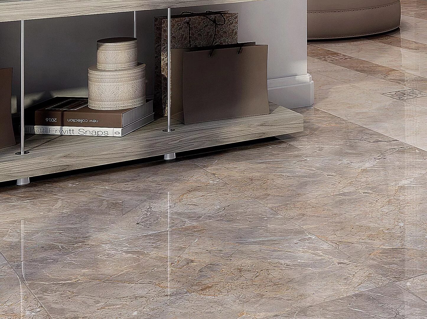 Керамогранит KERAMA MARAZZI Перевал 600х600 темный DP600302R: купить в интернет-