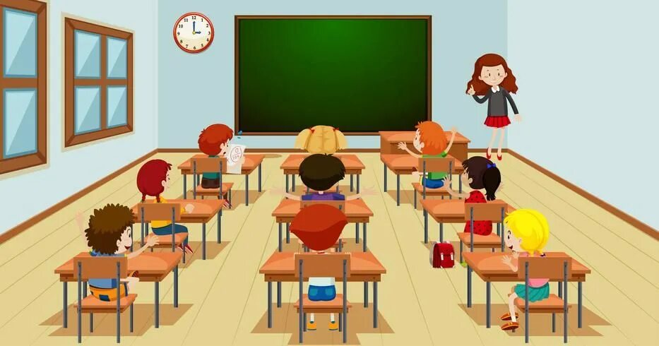 Are you in class 1d. Школьный класс вектор. класс без учителя. classroom для детей. вектор школы дети класс.