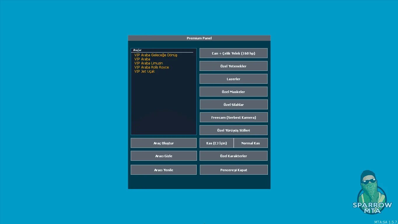 Вип панель для МТА. MTA sa. МТА панель клана. Админ панель. Пак скриптов