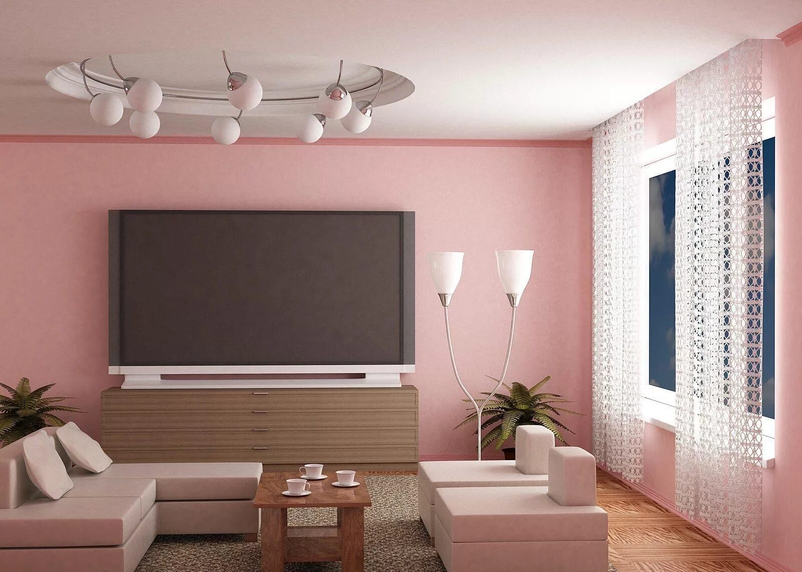 Wall hall. Крашенные стены в гостиной. Комната с розовыми стенами. Цвет стен в зале. Покрашенные стены в интерьере.