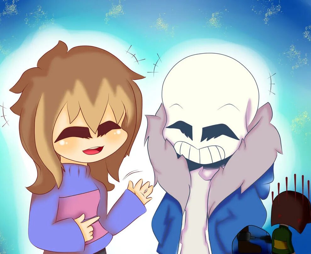 Undertale sans x. Санс и чара. санс и фриск и чара. undertale чара и санс. чара x sans.