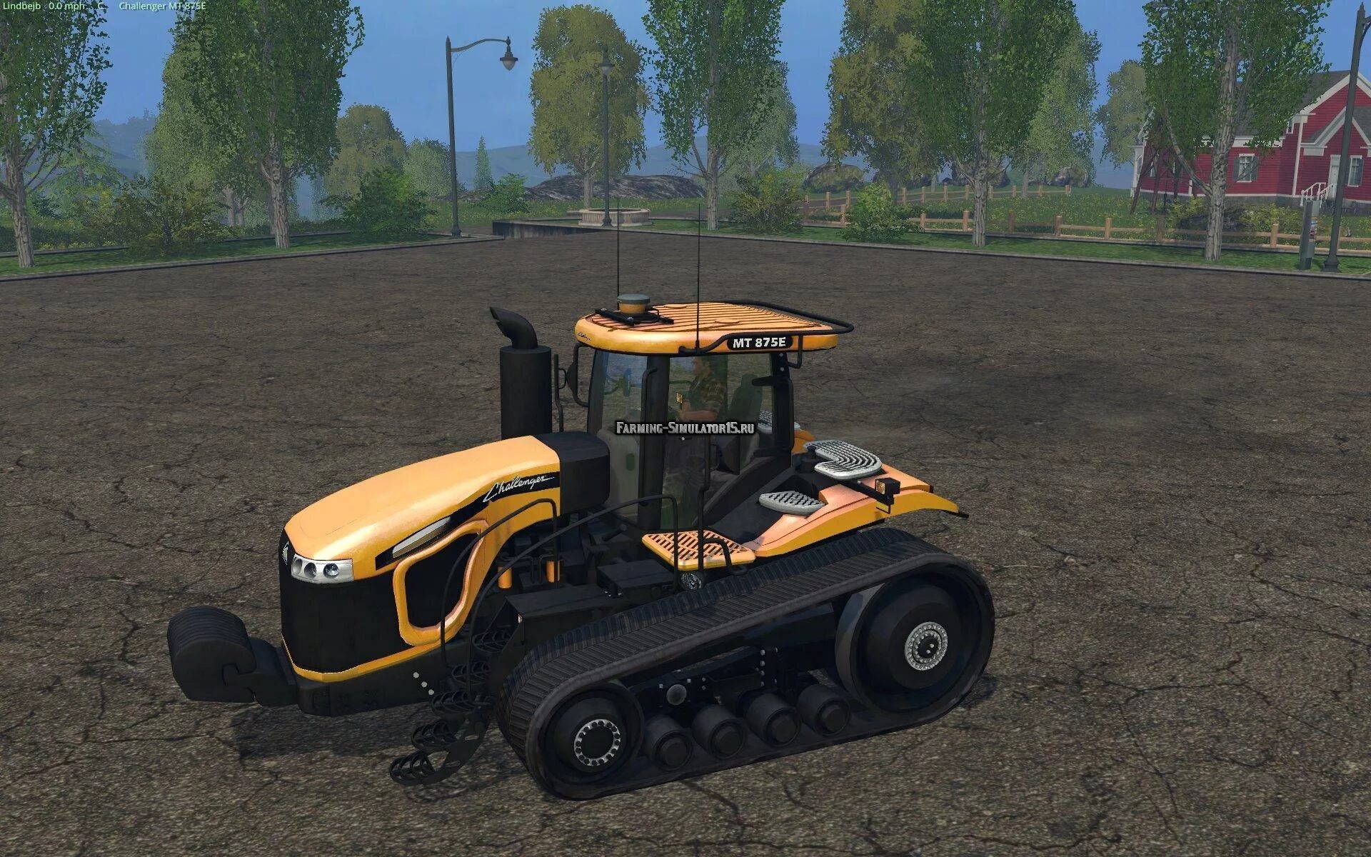 Симулятор гусеничного трактора. Challenger mt875e. farming simulator 19. трактора для фс 15. челленджер мт 875.