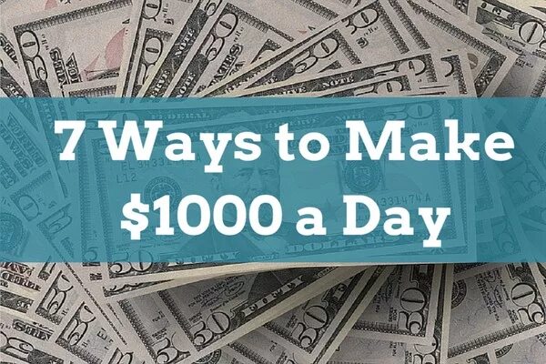 Making 1000. First 1000 Days. 7 Ways to make money from Home. 72 Ways to make money. Moneypantry com