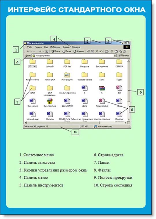 Стандартного интерфейса. Интерфейс. окно интерфейса. интерфейс типового окна.. интерфейс окна папки файлы.