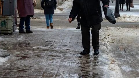 Порывистый гололедица