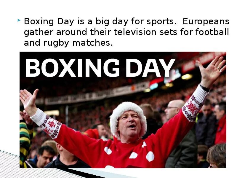 Boxing Day. Boxing Day в Англии. День подарков в Великобритании. Боксинг Дэй футбол.