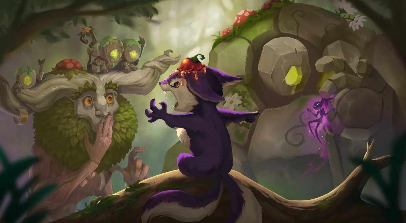 Legend of mushroom летучие питомцы
