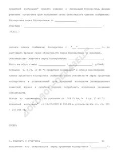 Исполнение обязательства третьим лицом