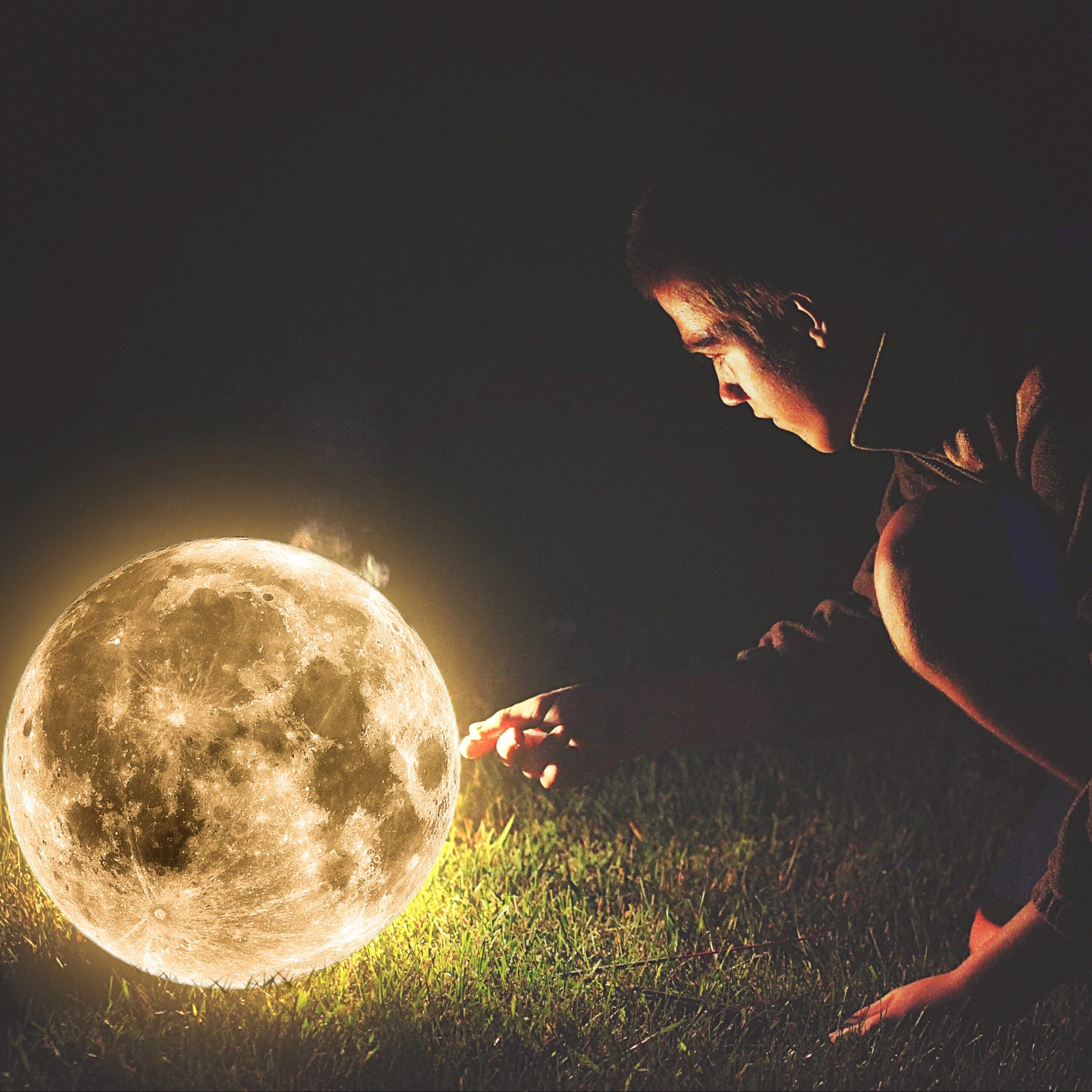 Fallen moon